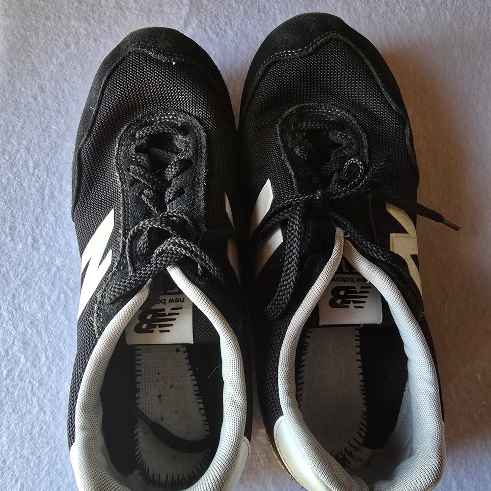 New Balance Black and White Sneakers